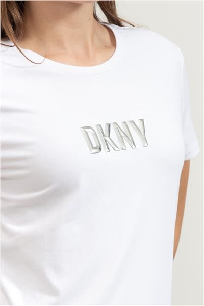 DKNY Kadın Bisiklet Yaka T-Shirt