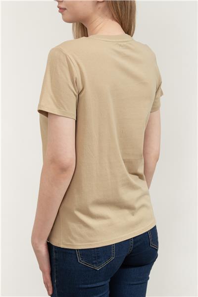 DKNY Kadın Bisiklet Yaka T-Shirt
