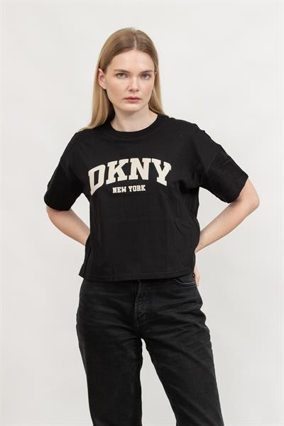 DKNY Kadın Bisiklet Yaka T-Shirt