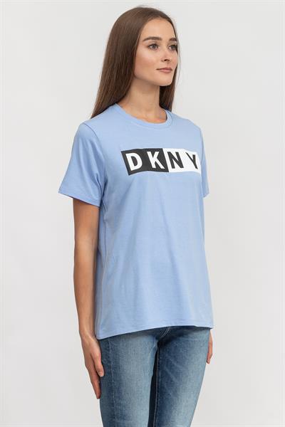 DKNY Kadın Bisiklet Yaka T-Shirt