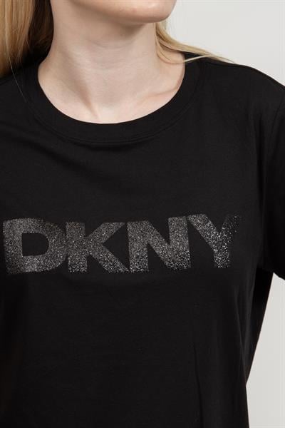 DKNY Kadın Bisiklet Yaka T-Shirt