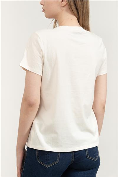DKNY Kadın Bisiklet Yaka T-Shirt