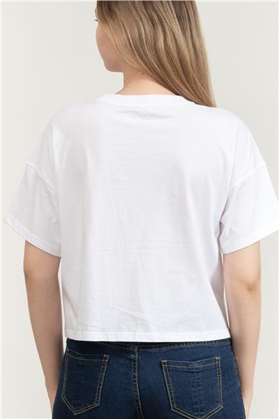 DKNY Kadın Bisiklet Yaka T-Shirt