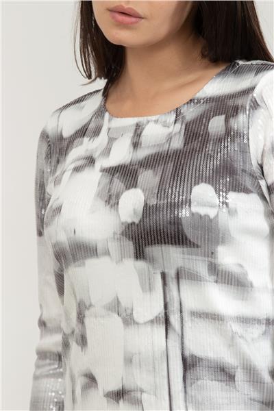 DKNY Kadın Bisiklet Yaka T-Shirt
