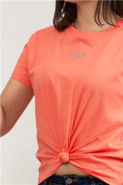 DKNY Kadın Bisiklet Yaka T-Shirt