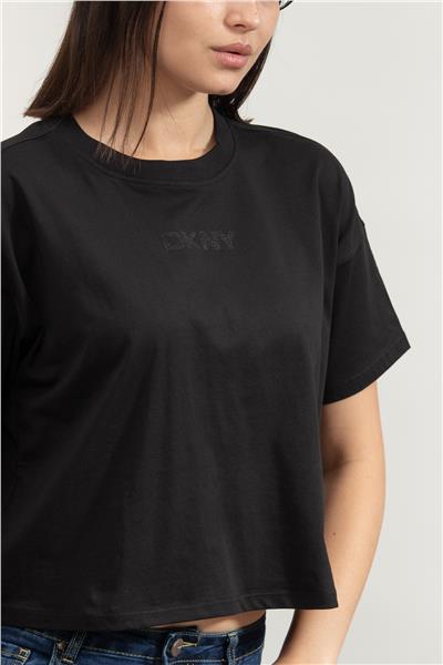 DKNY Kadın Bisiklet Yaka T-Shirt