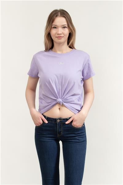 DKNY Kadın Bisiklet Yaka T-Shirt