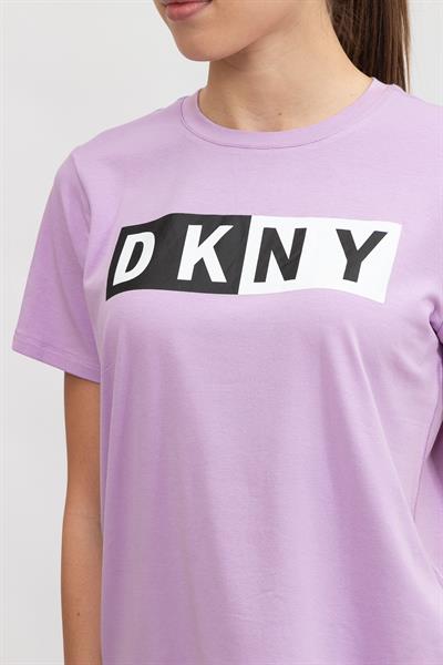 DKNY Kadın Bisiklet Yaka T-Shirt