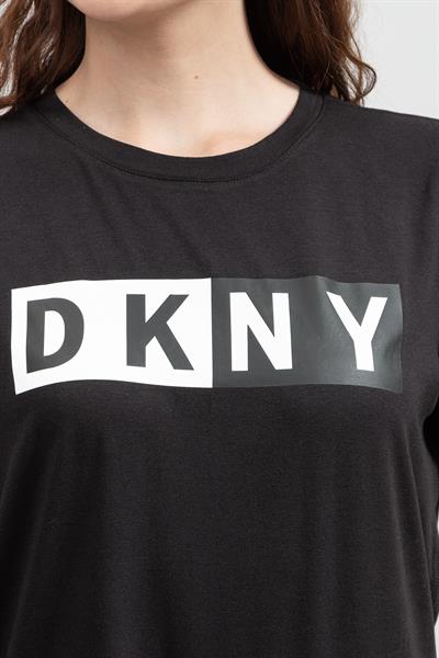 DKNY Kadın Bisiklet Yaka T-Shirt