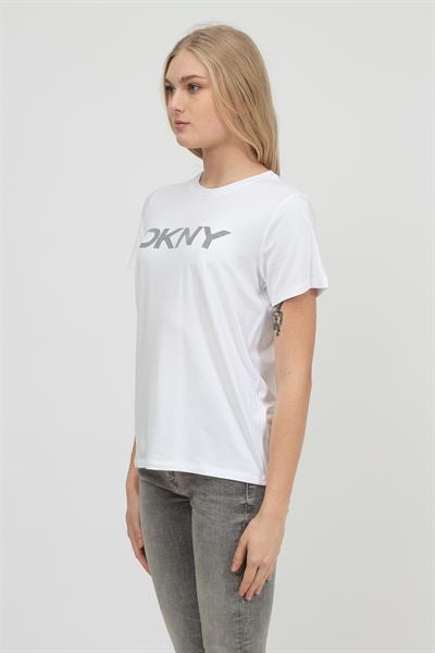DKNY Kadın Bisiklet Yaka T-Shirt