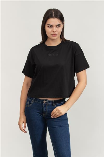 DKNY Kadın Bisiklet Yaka T-Shirt