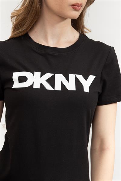 DKNY Kadın Bisiklet Yaka T-Shirt