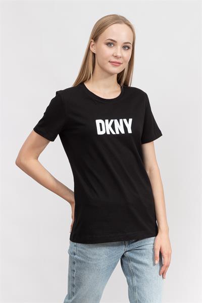 DKNY Kadın Bisiklet Yaka T-Shirt