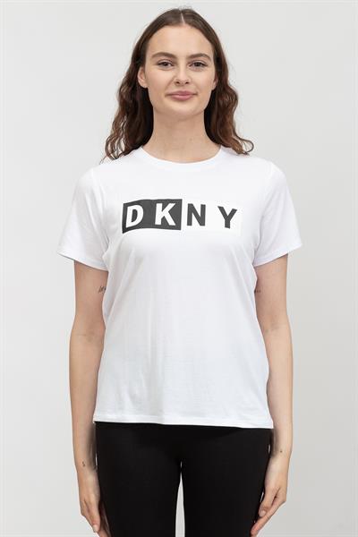 DKNY Kadın Bisiklet Yaka T-Shirt