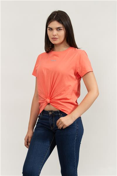 DKNY Kadın Bisiklet Yaka T-Shirt