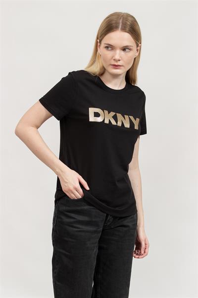DKNY Kadın Bisiklet Yaka T-Shirt