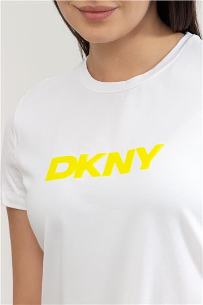 DKNY Kadın Bisiklet Yaka T-Shirt