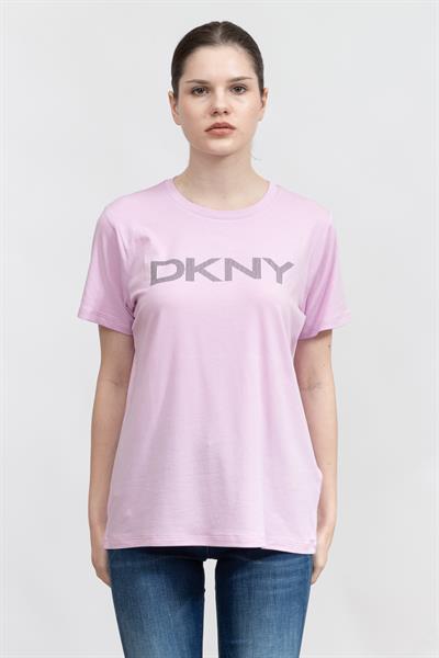 DKNY Kadın Bisiklet Yaka T-Shirt