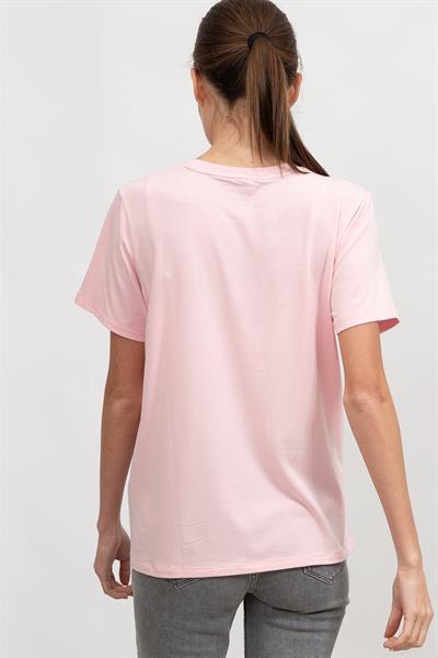 DKNY Kadın Bisiklet Yaka T-Shirt