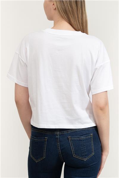 DKNY Kadın Bisiklet Yaka T-Shirt