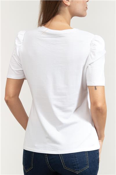 DKNY Kadın Bisiklet Yaka T-Shirt