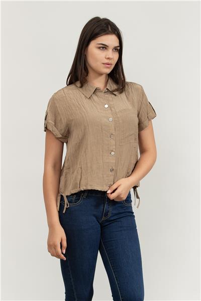 DKNY Kadın Bisiklet Yaka T-Shirt