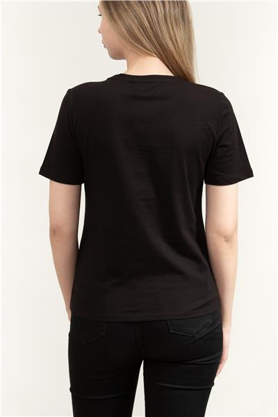 DKNY Kadın Bisiklet Yaka T-Shirt