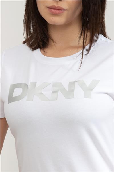 DKNY Kadın Bisiklet Yaka T-Shirt