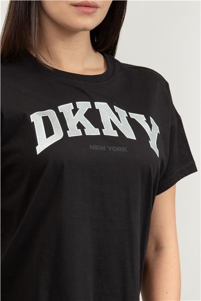 DKNY Kadın Bisiklet Yaka T-Shirt