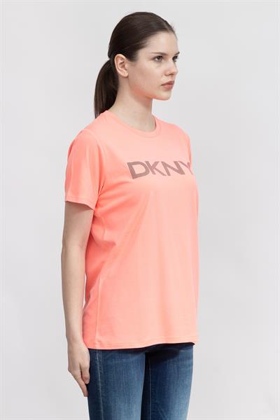 DKNY Kadın Bisiklet Yaka T-Shirt
