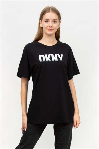DKNY Kadın Bisiklet Yaka T-Shirt