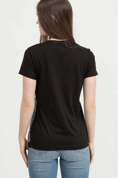 DKNY Kadın Bisiklet Yaka T-Shirt