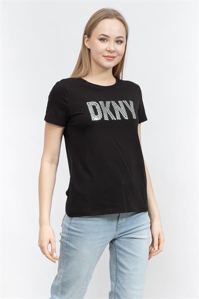 DKNY Kadın Bisiklet Yaka T-Shirt