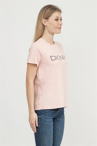 DKNY Kadın Bisiklet Yaka T-Shirt