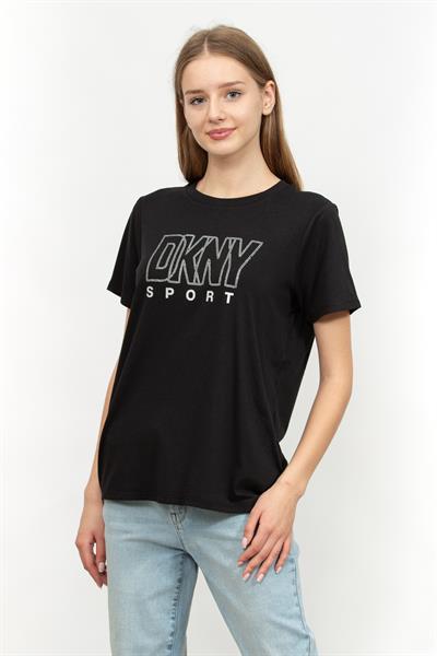 DKNY Kadın Bisiklet Yaka T-Shirt