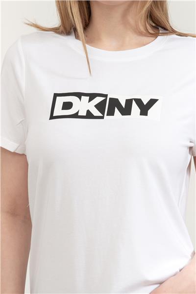 DKNY Kadın Bisiklet Yaka T-Shirt