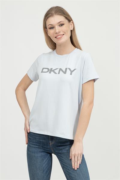 DKNY Kadın Bisiklet Yaka T-Shirt
