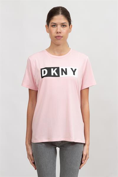 DKNY Kadın Bisiklet Yaka T-Shirt