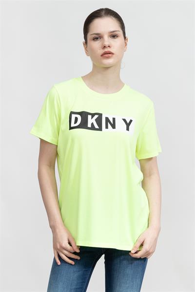 DKNY Kadın Bisiklet Yaka T-Shirt