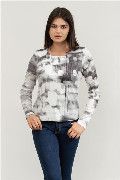 DKNY Kadın Bisiklet Yaka T-Shirt