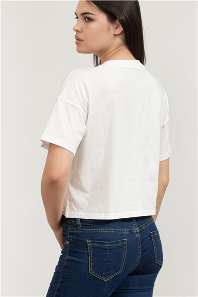 DKNY Kadın Bisiklet Yaka T-Shirt