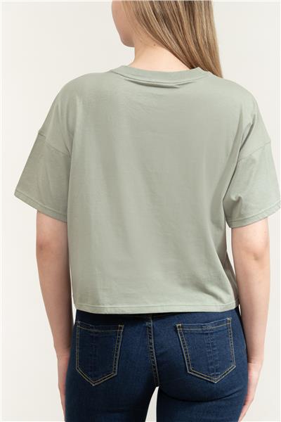 DKNY Kadın Bisiklet Yaka T-Shirt