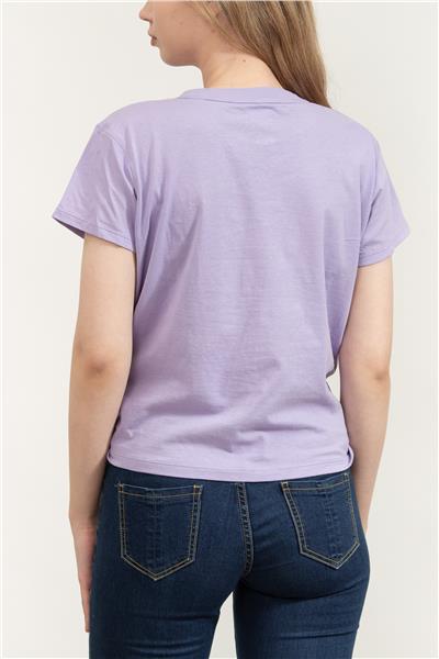 DKNY Kadın Bisiklet Yaka T-Shirt