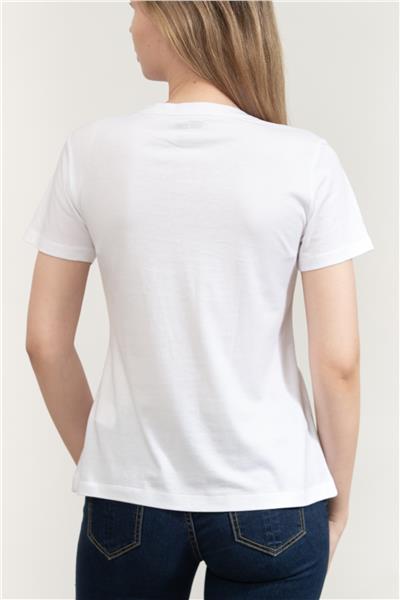 DKNY Kadın Bisiklet Yaka T-Shirt