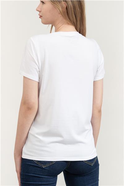 DKNY Kadın Bisiklet Yaka T-Shirt