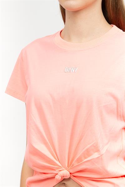 DKNY Kadın Bisiklet Yaka T-Shirt