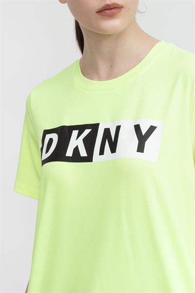 DKNY Kadın Bisiklet Yaka T-Shirt