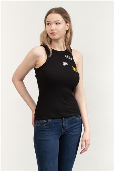 DKNY Kadın Bisiklet Yaka T-Shirt