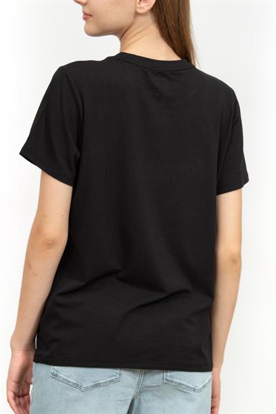 DKNY Kadın Bisiklet Yaka T-Shirt