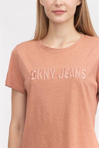 DKNY Kadın Bisiklet Yaka T-Shirt